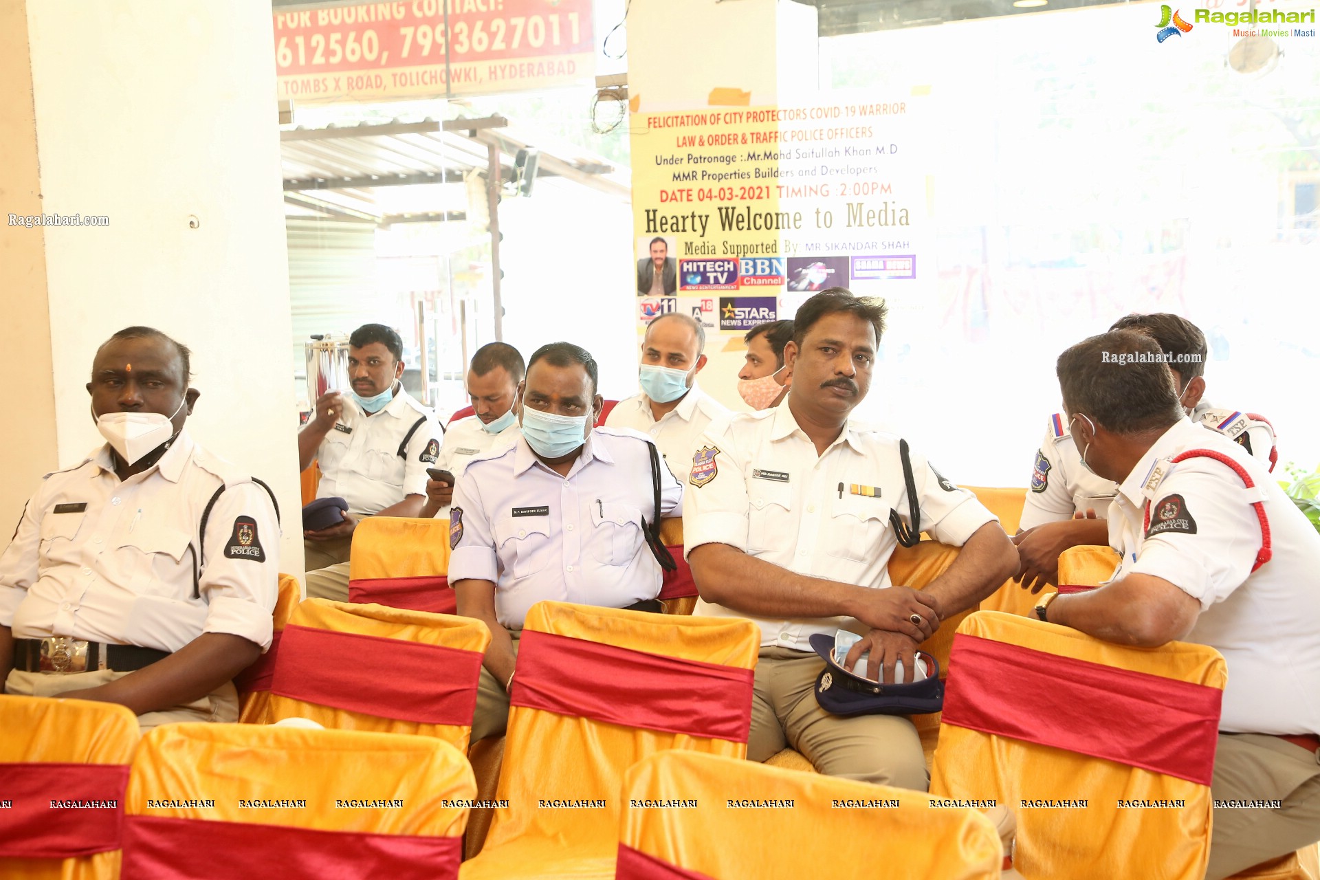 Felicitation of City Protectors Covid-19 Warrior - Law & Order & Traffic Police Officers