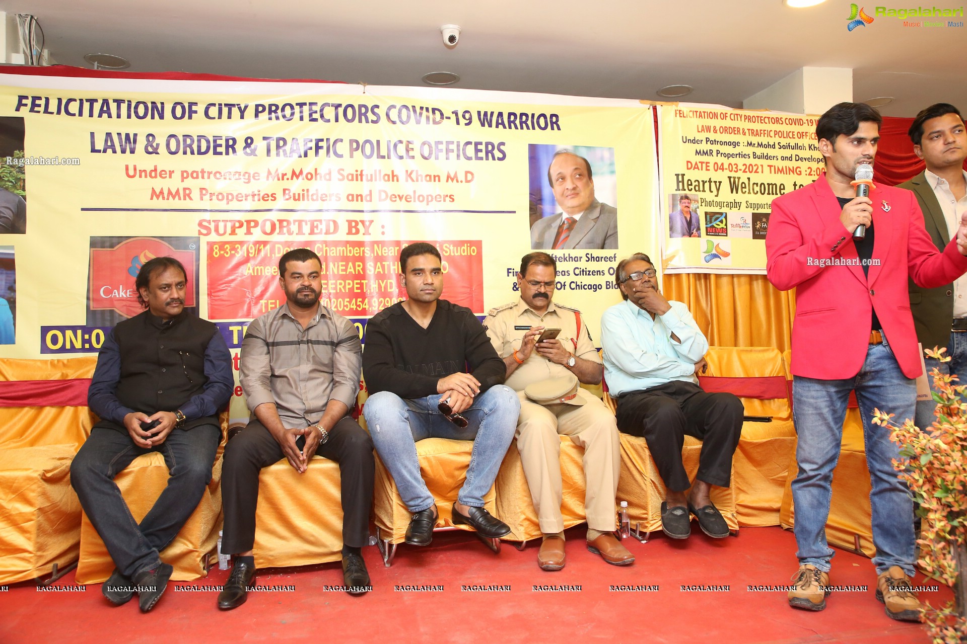 Felicitation of City Protectors Covid-19 Warrior - Law & Order & Traffic Police Officers