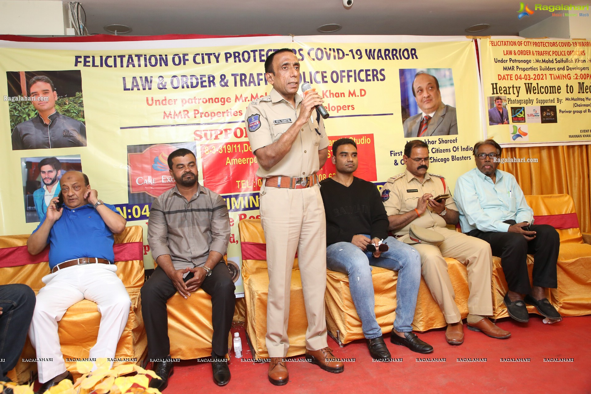 Felicitation of City Protectors Covid-19 Warrior - Law & Order & Traffic Police Officers