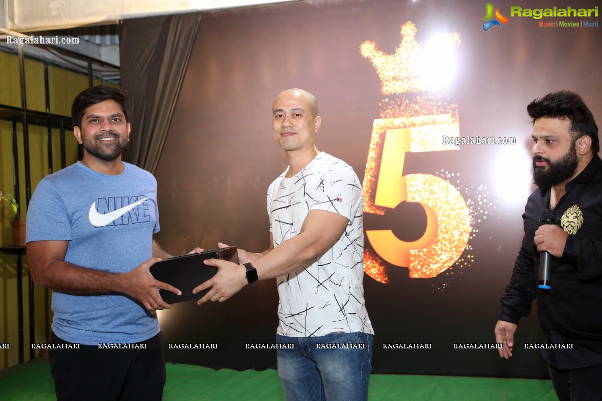 Fitmap Gym 5th Anniversary Celebrations at Banjara Hills