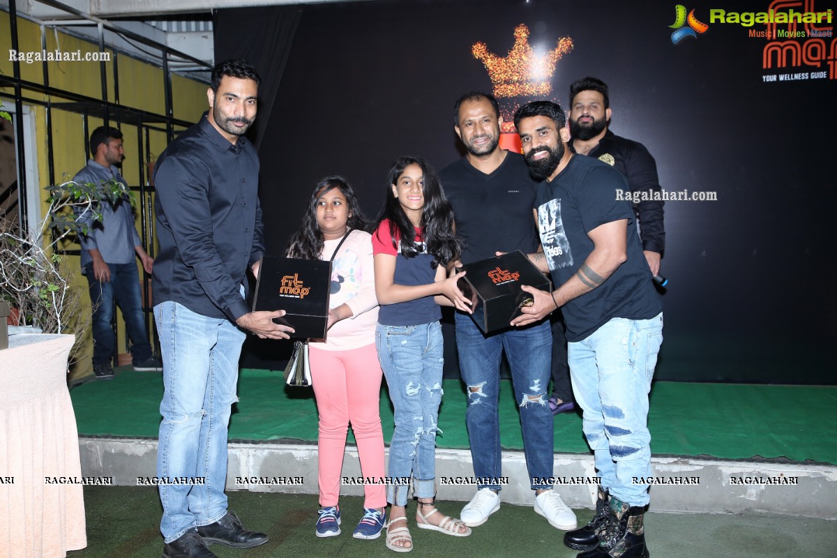 Fitmap Gym 5th Anniversary Celebrations at Banjara Hills