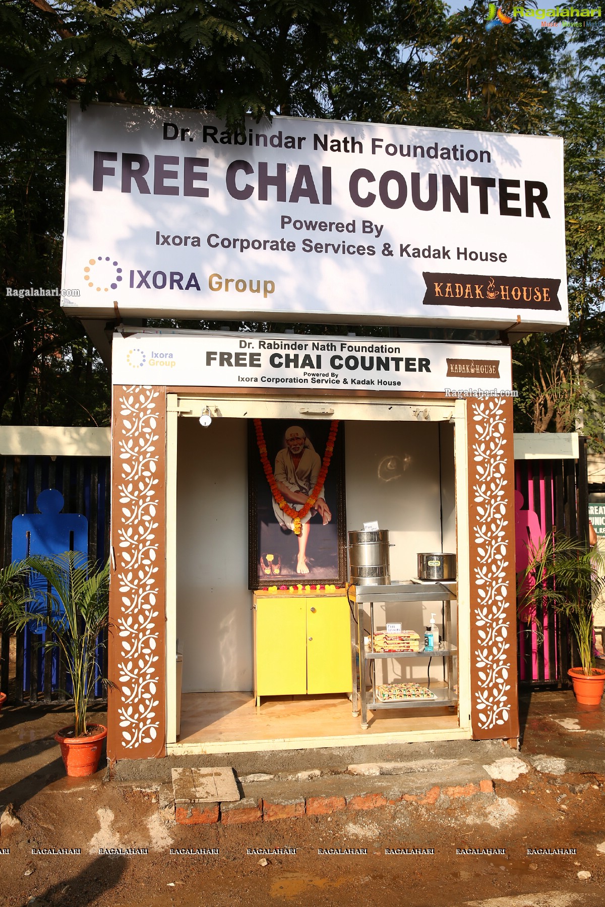 Free Chai Counter by Rabinder Nath Foundation - An Initiative by IXORA Corporate Services