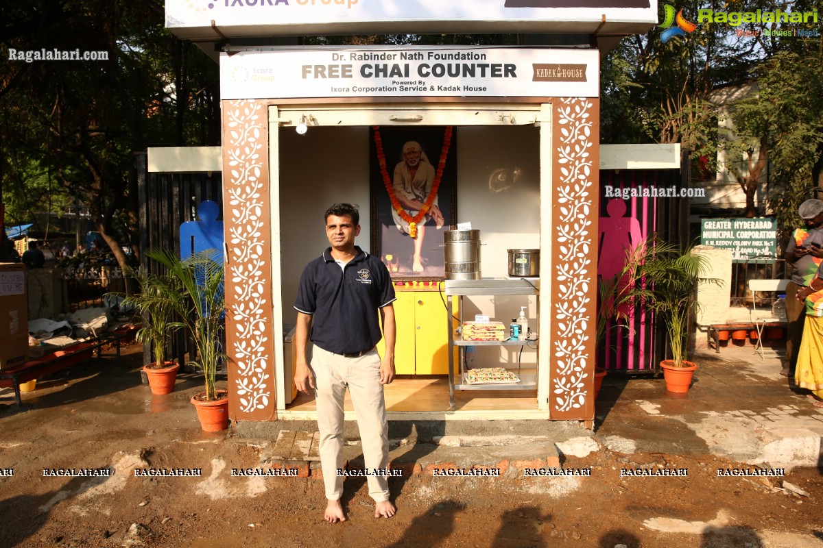 Free Chai Counter by Rabinder Nath Foundation - An Initiative by IXORA Corporate Services