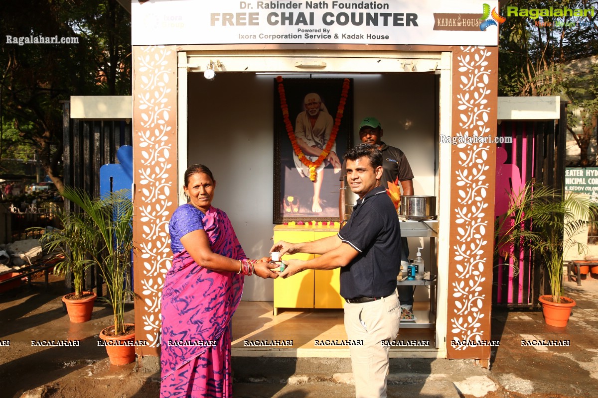 Free Chai Counter by Rabinder Nath Foundation - An Initiative by IXORA Corporate Services