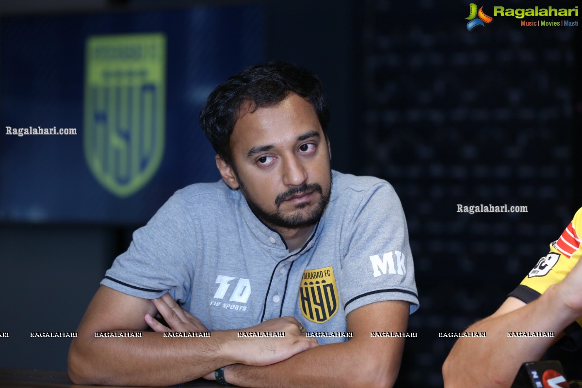 Indian Super League Club Hyderabad FC Press Meet