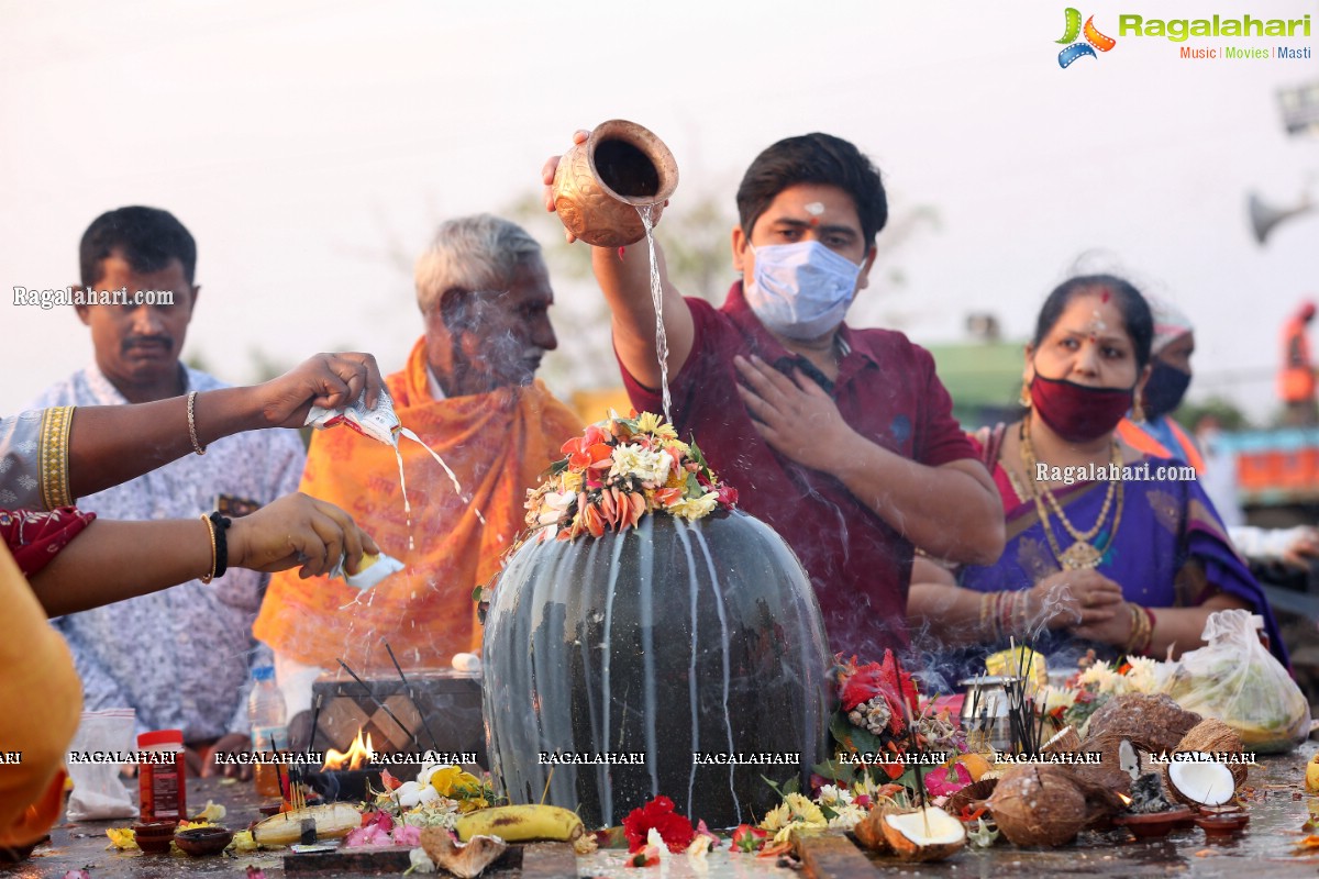 Maha Shivaratri Celebrations 2021 at Keesaragutta Sri Ramalingeshwara Swamy Temple, Hyderabad