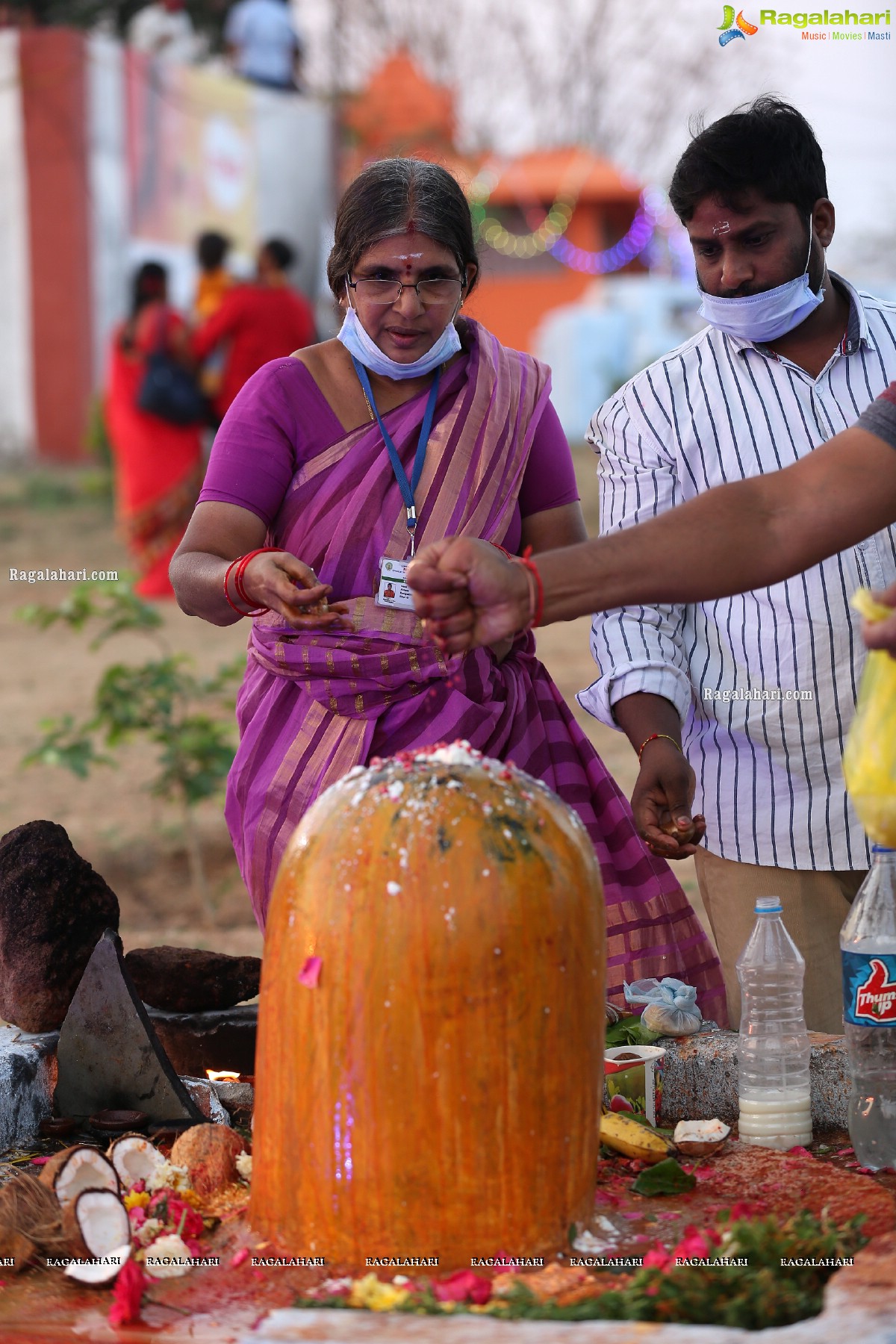 Maha Shivaratri Celebrations 2021 at Keesaragutta Sri Ramalingeshwara Swamy Temple, Hyderabad