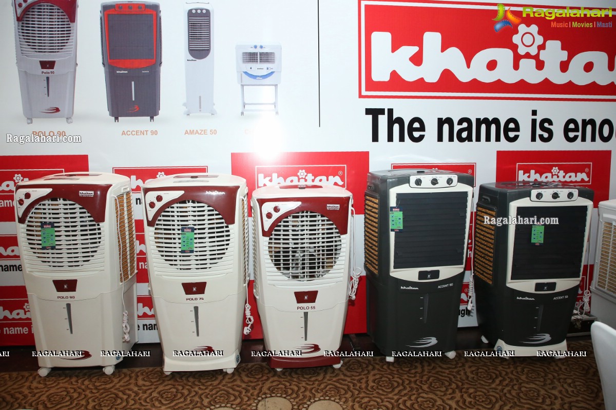 Khaitan & Burly brand Air-Coolers Launch in Telangana