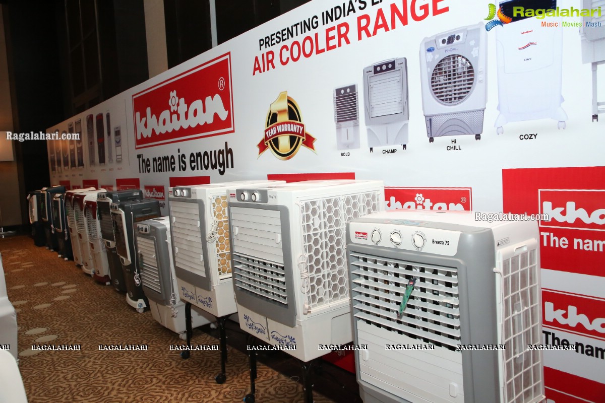 Khaitan & Burly brand Air-Coolers Launch in Telangana