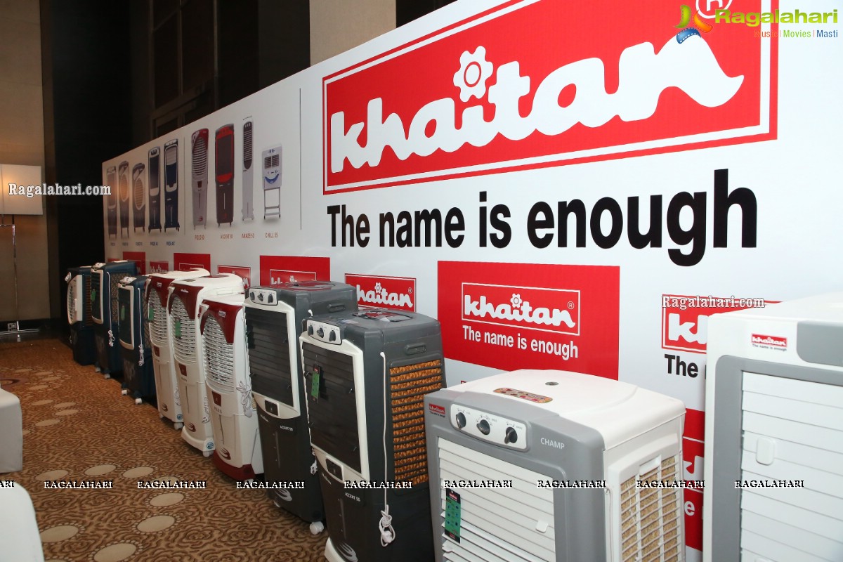 Khaitan & Burly brand Air-Coolers Launch in Telangana