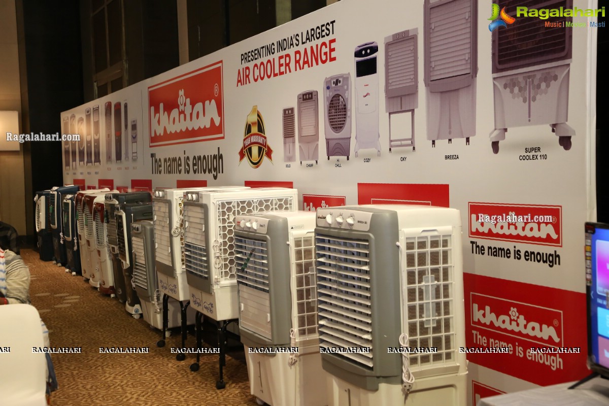 Khaitan & Burly brand Air-Coolers Launch in Telangana