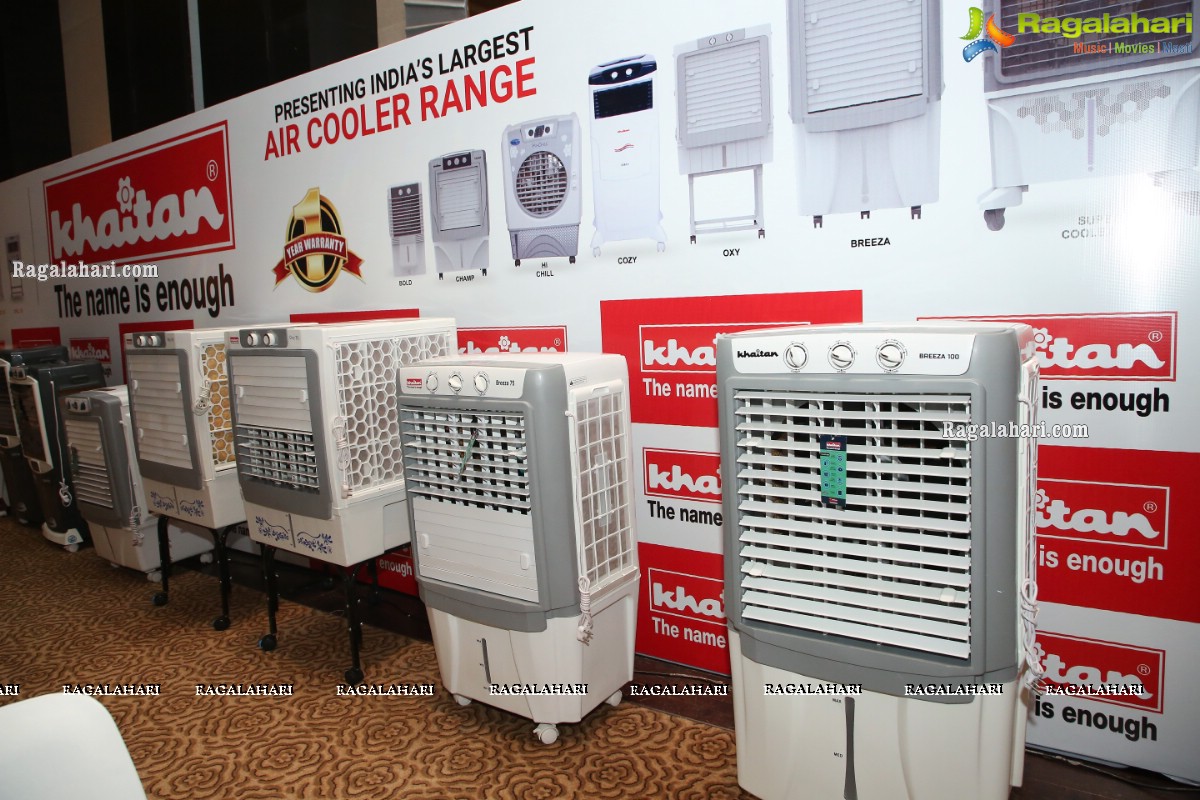 Khaitan & Burly brand Air-Coolers Launch in Telangana