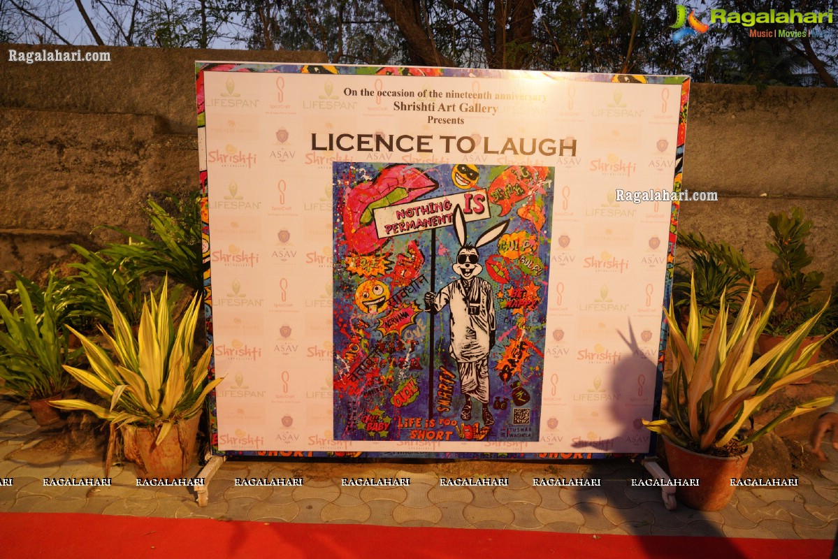 License to Laugh - An Exhibition of Artworks at Shrishti Art Gallery