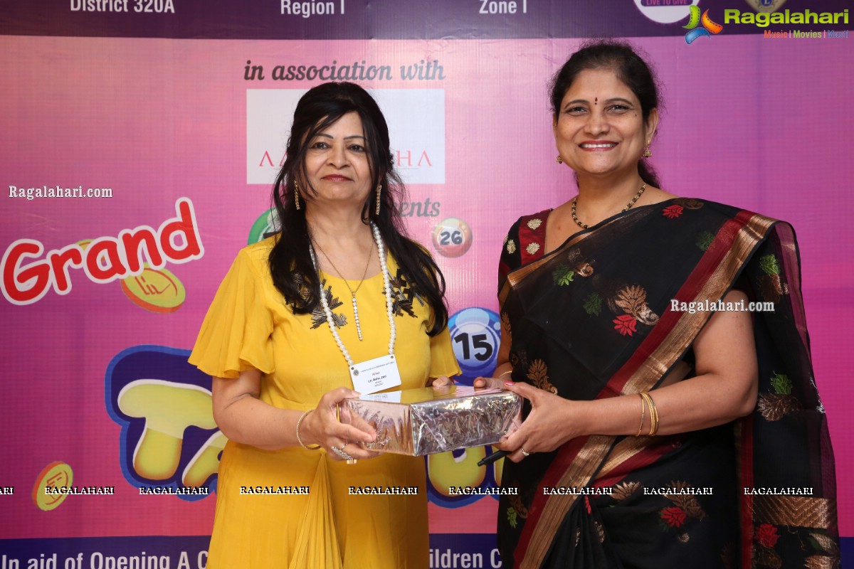 Lions Club of Hyderabad Petals Tambola at Smoky Pitara