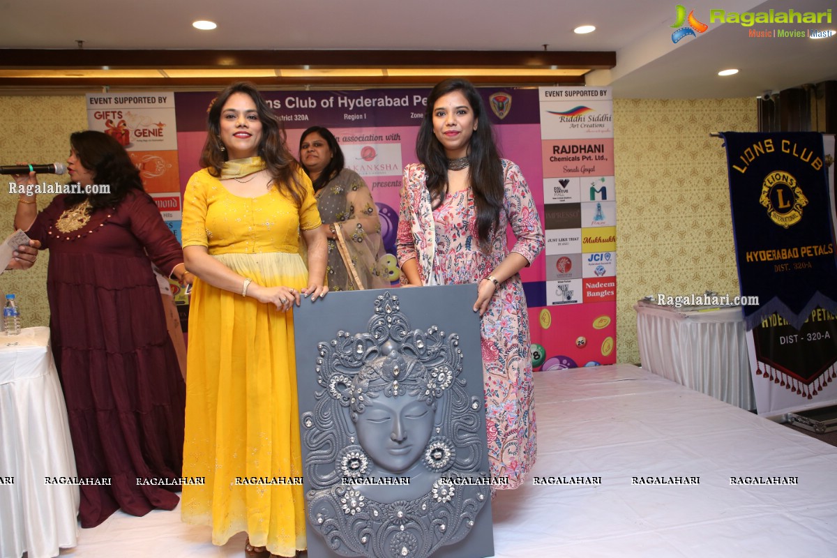 Lions Club of Hyderabad Petals Tambola at Smoky Pitara