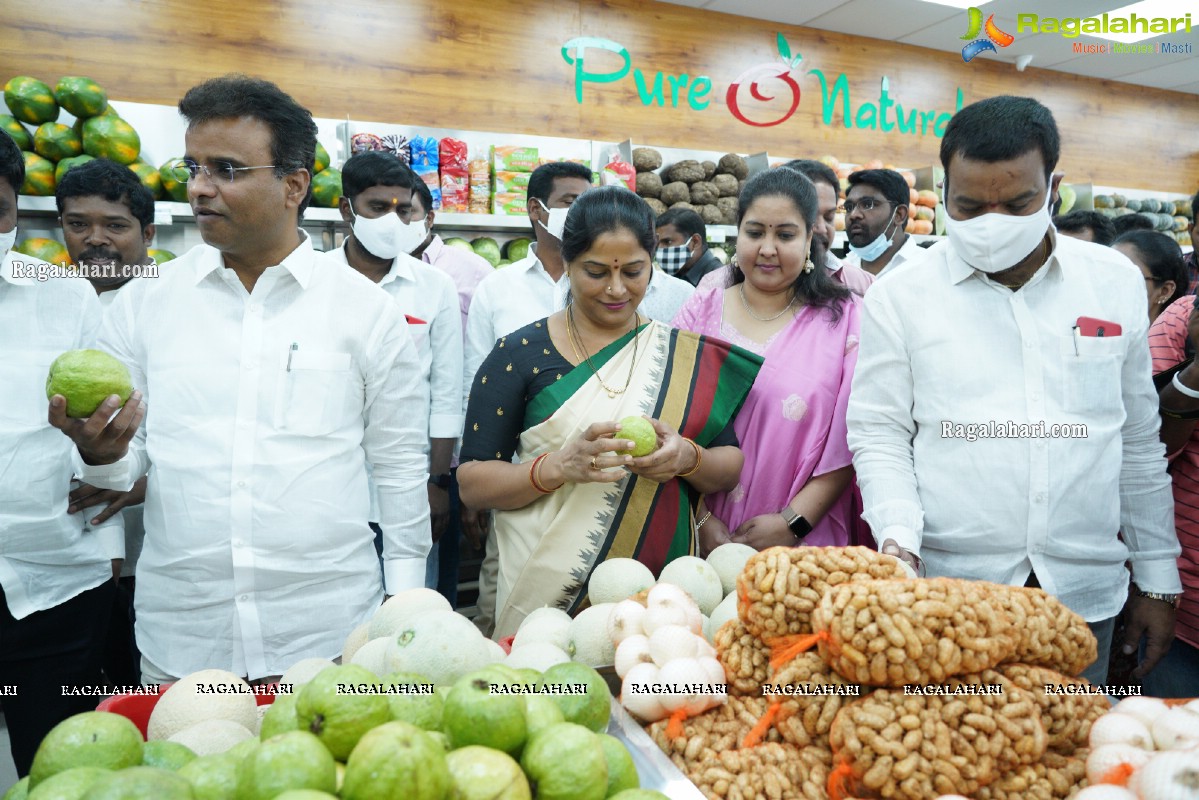 Pure-O-Natural Fruits and Vegetables 31st Outlet Launch at Pragathi Nagar, Hyderabad