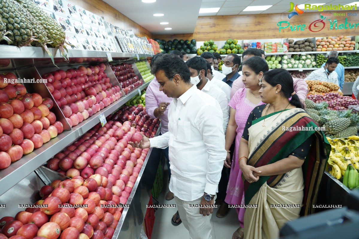 Pure-O-Natural Fruits and Vegetables 31st Outlet Launch at Pragathi Nagar, Hyderabad