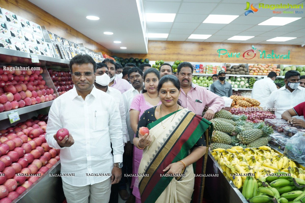 Pure-O-Natural Fruits and Vegetables 31st Outlet Launch at Pragathi Nagar, Hyderabad