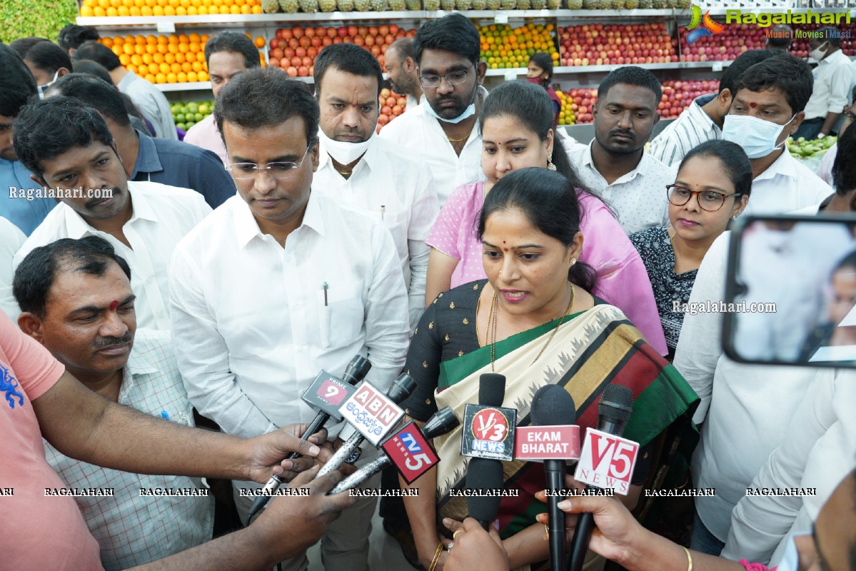 Pure-O-Natural Fruits and Vegetables 31st Outlet Launch at Pragathi Nagar, Hyderabad