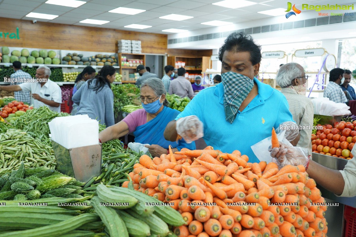 Pure-O-Natural Fruits and Vegetables 31st Outlet Launch at Pragathi Nagar, Hyderabad