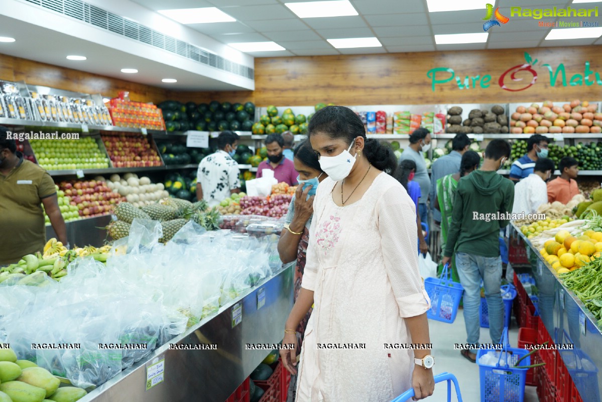 Pure-O-Natural Fruits and Vegetables 31st Outlet Launch at Pragathi Nagar, Hyderabad