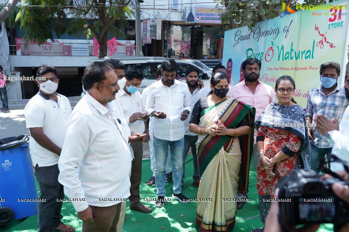 Pure-O-Natural Fruits and Vegetables 31st Outlet Launch at Pragathi Nagar, Hyderabad