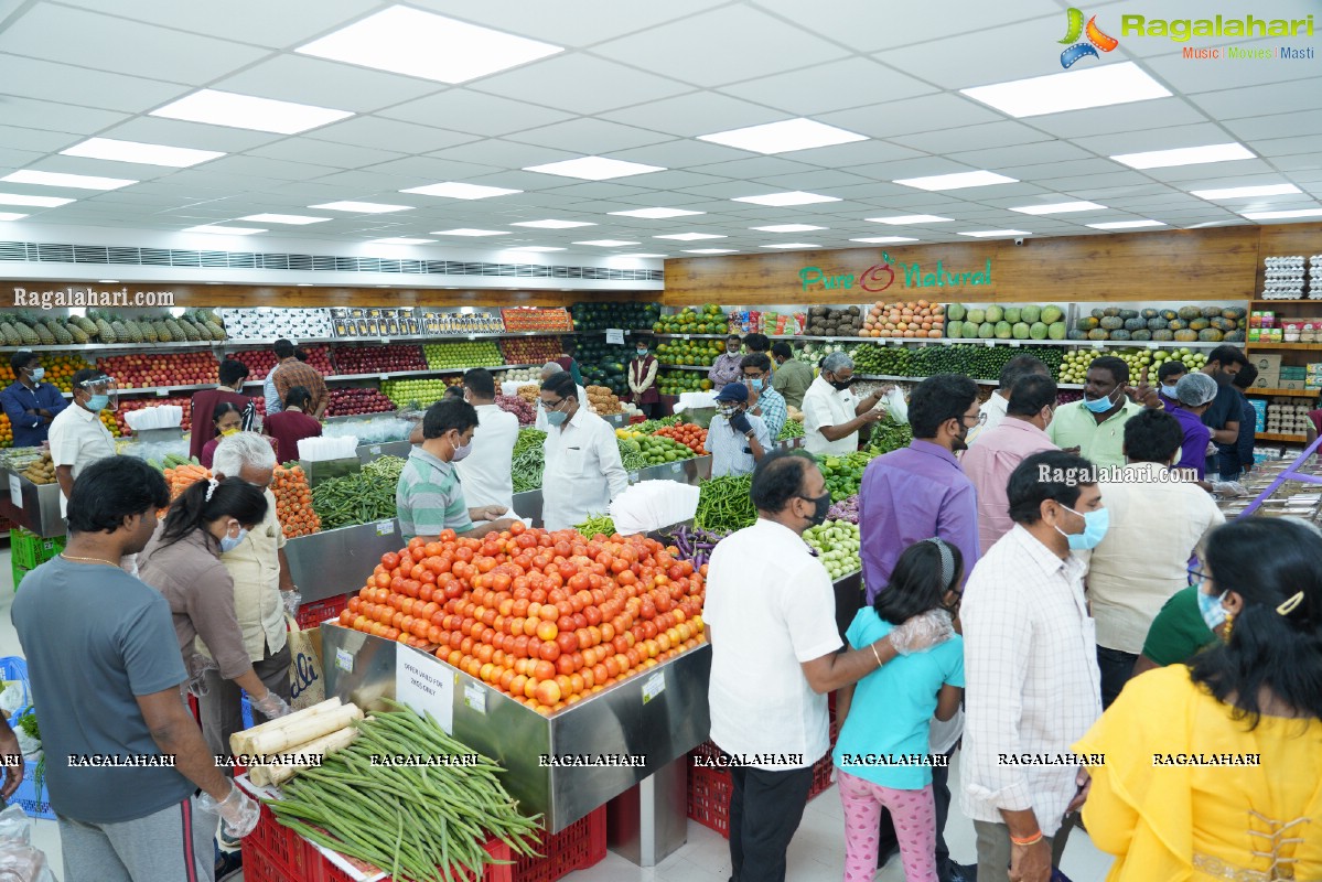 Pure-O-Natural Fruits and Vegetables 31st Outlet Launch at Pragathi Nagar, Hyderabad