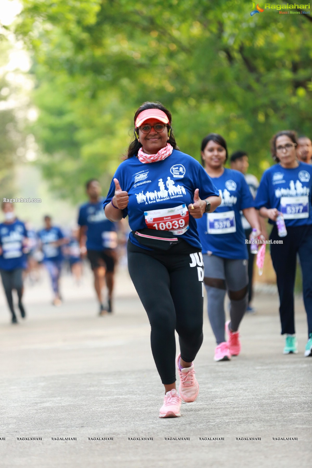 Run For A Girl Child 5th Edition - 5k, 10k, 21k Run from Gachibowli Stadium