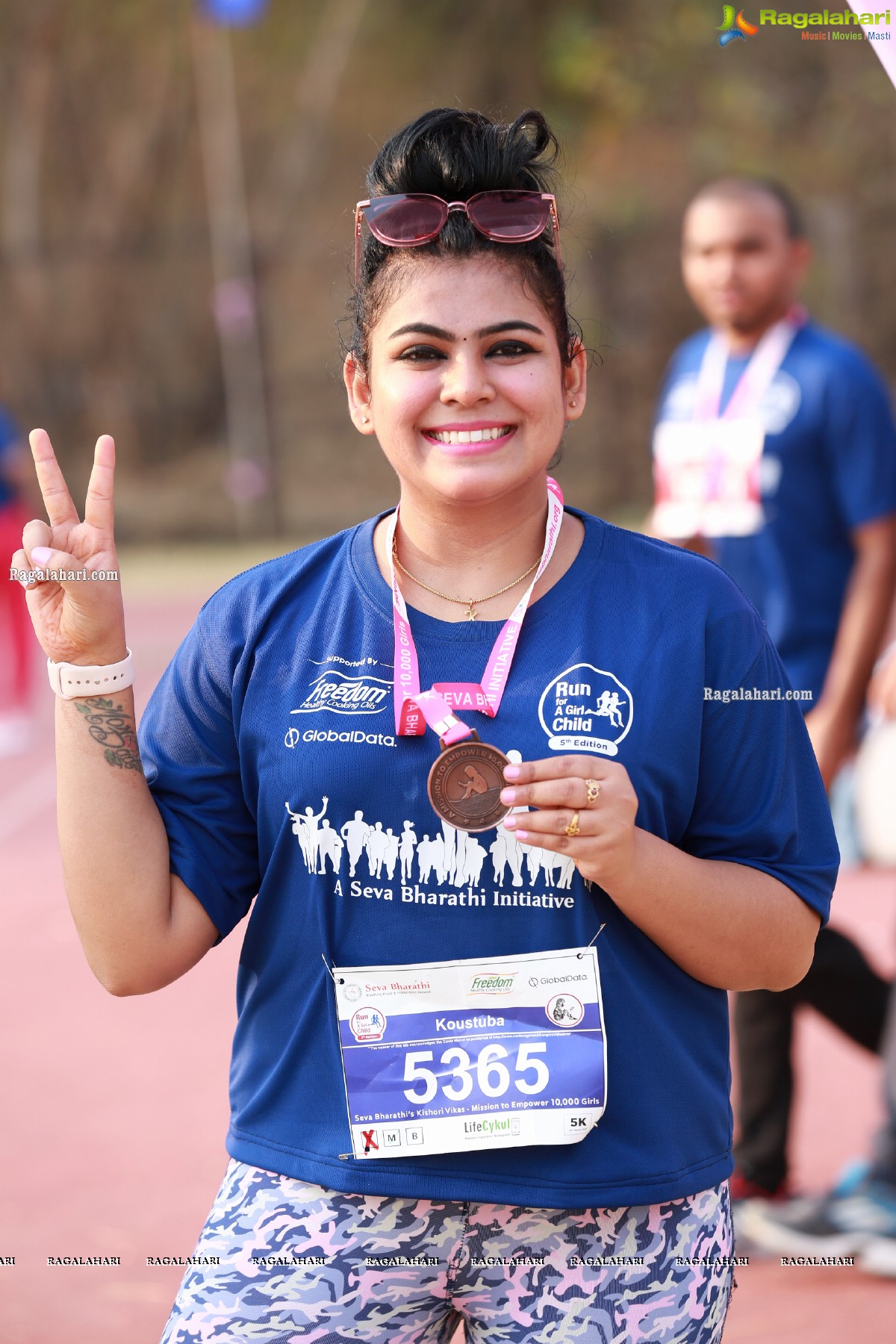 Run For A Girl Child 5th Edition - 5k, 10k, 21k Run from Gachibowli Stadium