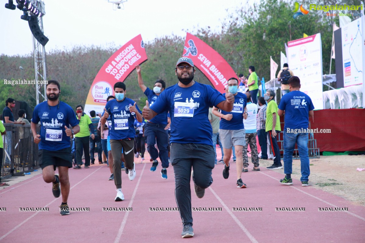 Run For A Girl Child 5th Edition - 5k, 10k, 21k Run from Gachibowli Stadium