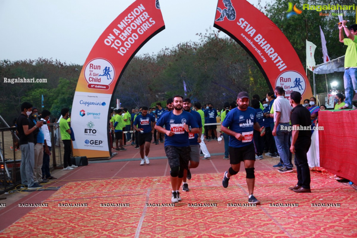 Run For A Girl Child 5th Edition - 5k, 10k, 21k Run from Gachibowli Stadium