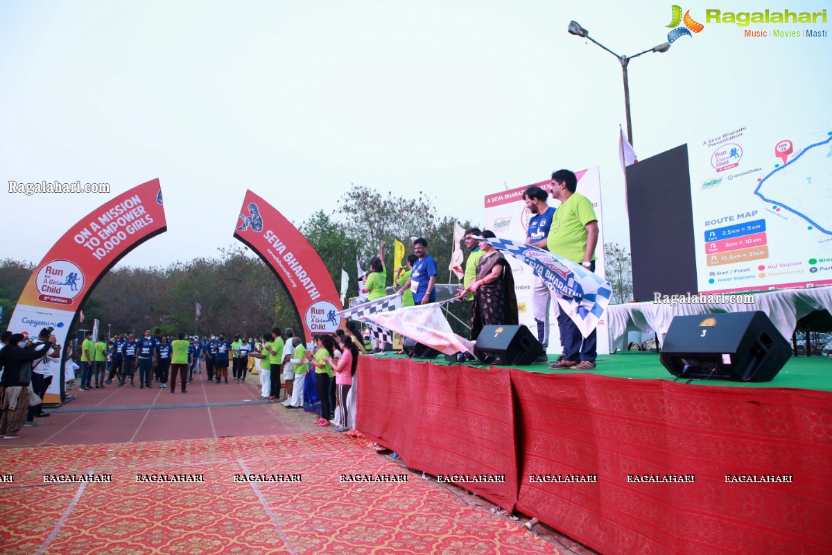 Run For A Girl Child 5th Edition - 5k, 10k, 21k Run from Gachibowli Stadium