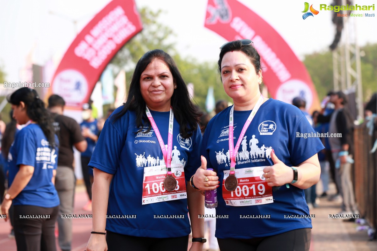 Run For A Girl Child 5th Edition - 5k, 10k, 21k Run from Gachibowli Stadium