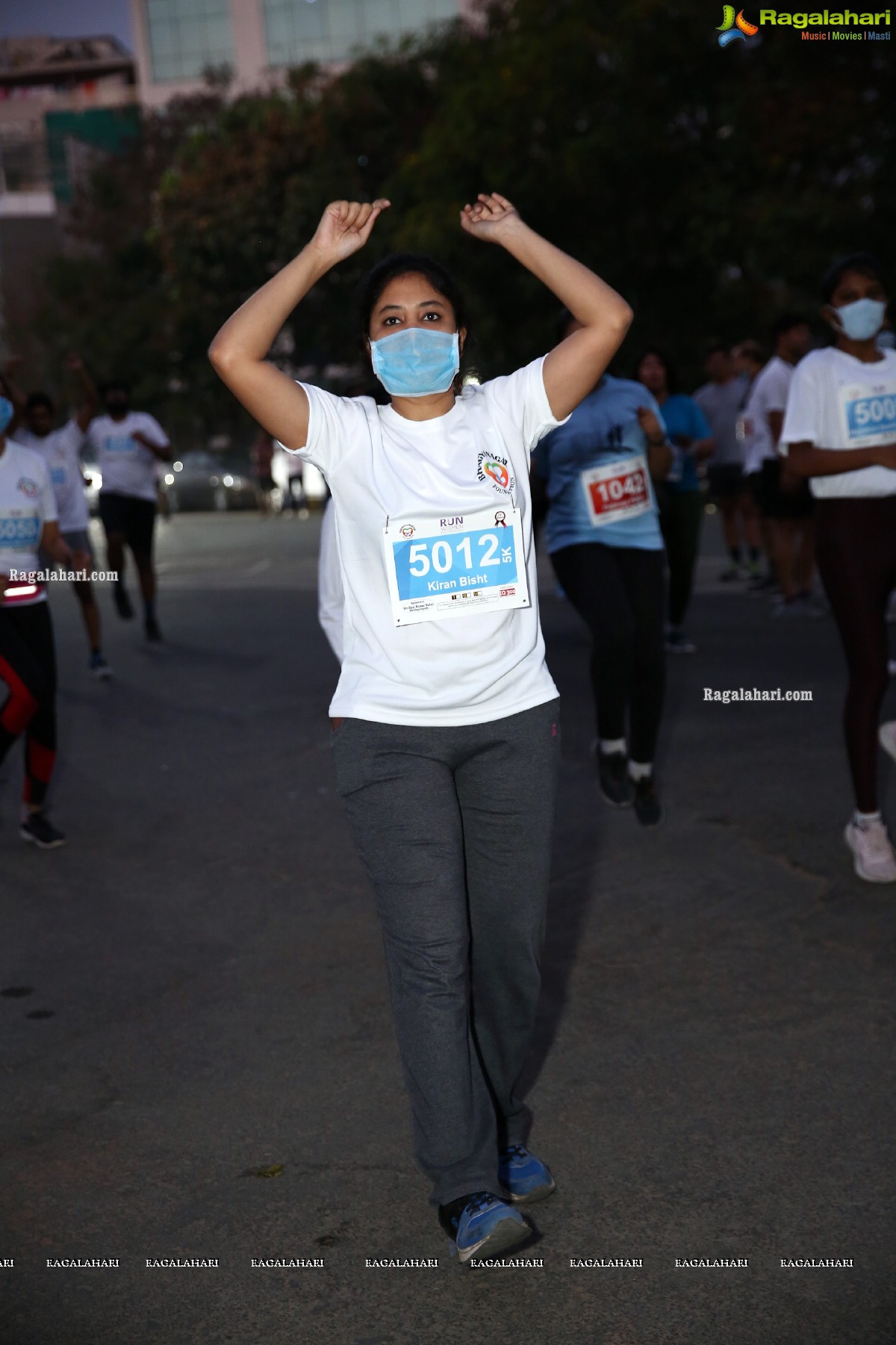 Raashi Khanna Flags Off Run For Women Empowerment at Hitex Exhibition Centre by Bhagyanagar Foundation