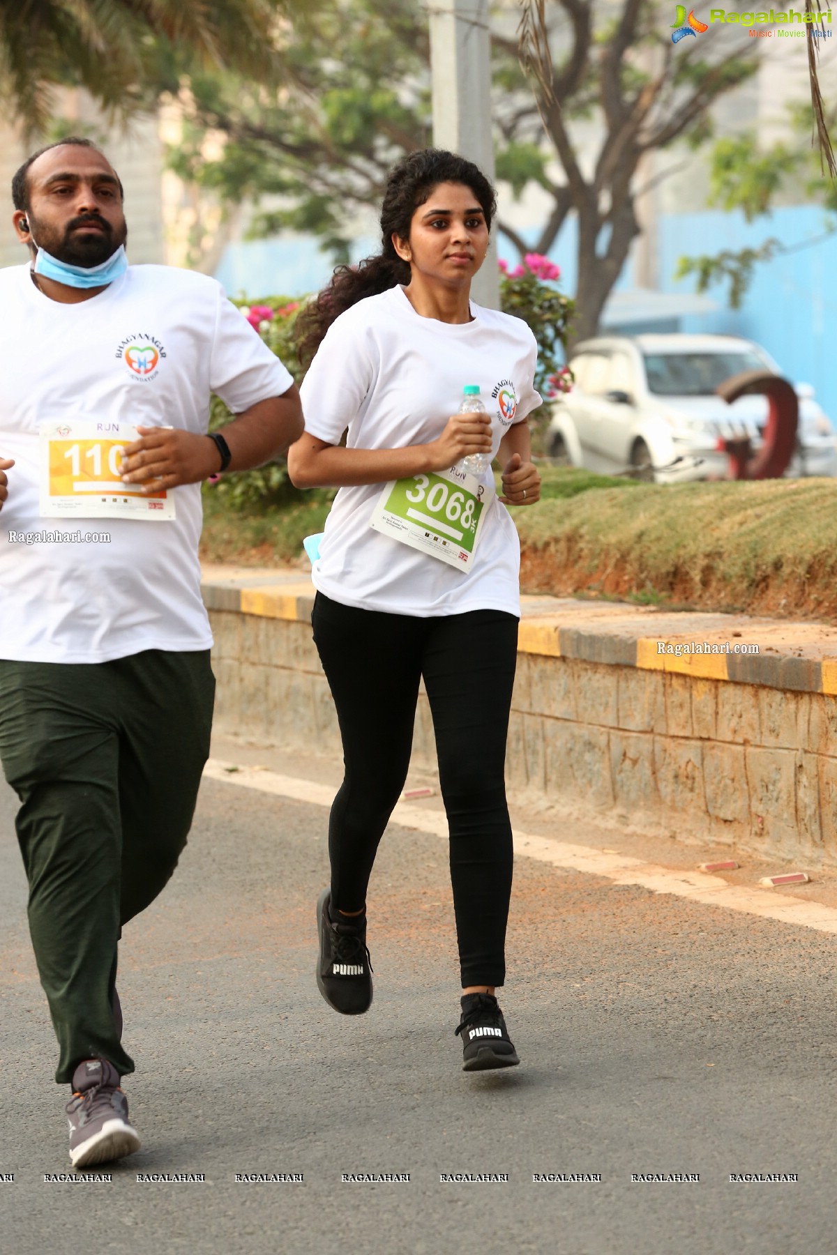 Raashi Khanna Flags Off Run For Women Empowerment at Hitex Exhibition Centre by Bhagyanagar Foundation