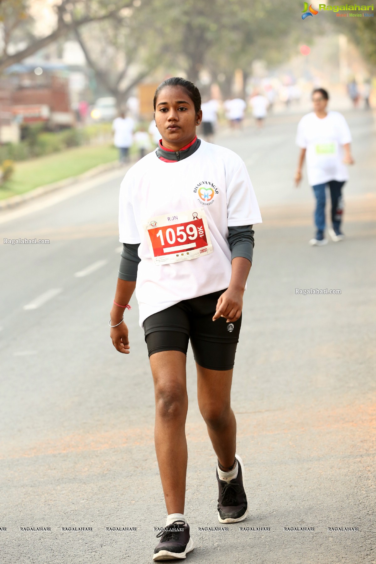 Raashi Khanna Flags Off Run For Women Empowerment at Hitex Exhibition Centre by Bhagyanagar Foundation