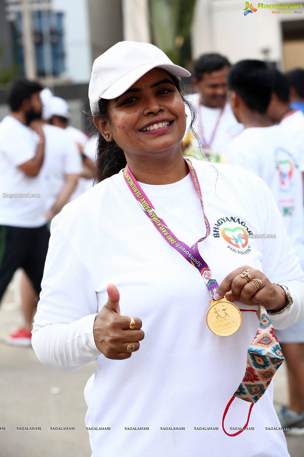 Raashi Khanna Flags Off Run For Women Empowerment at Hitex Exhibition Centre by Bhagyanagar Foundation