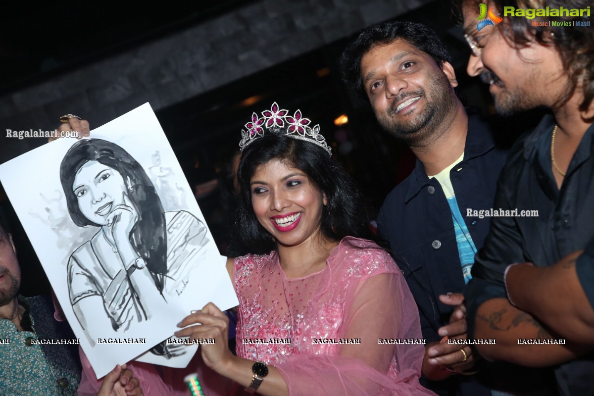 Ms.Sandhya Jella Birthday Bash 2021 at Hylife Pub