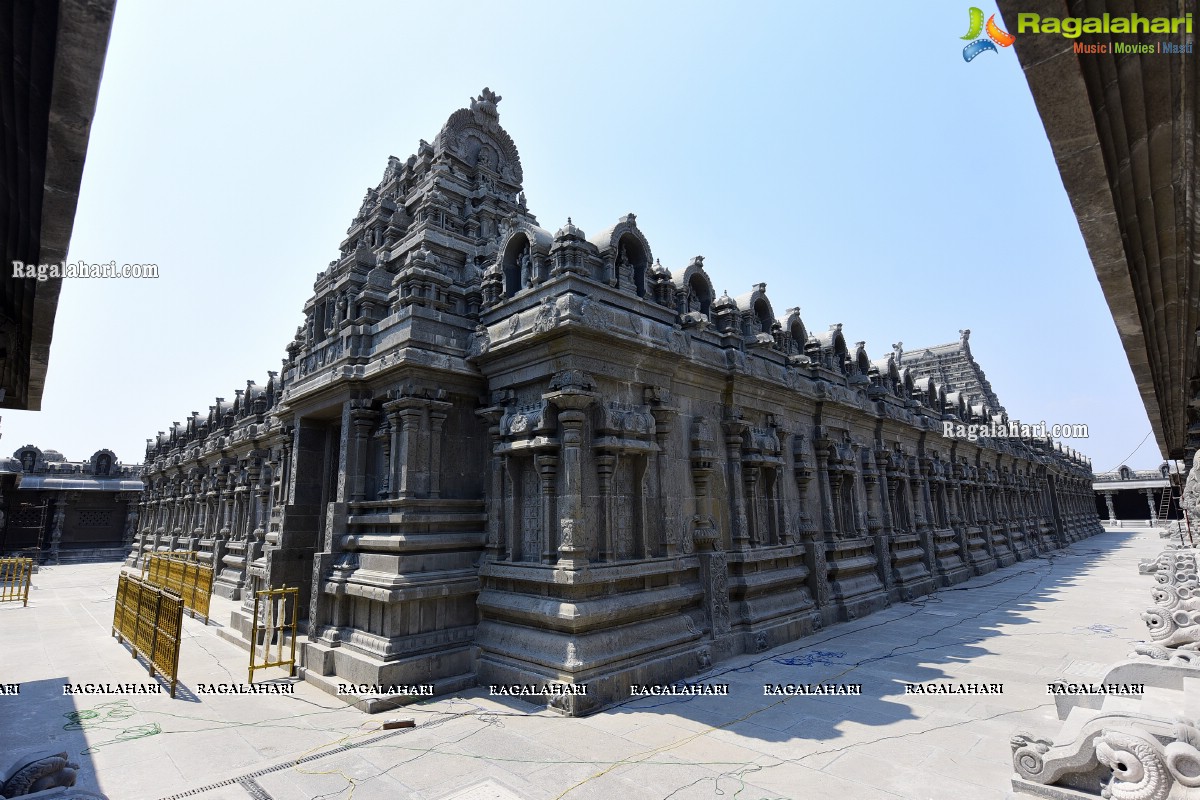 Sri Yadadri Laxminarasimha Swamy Temple Undergone a Drastic Transformation