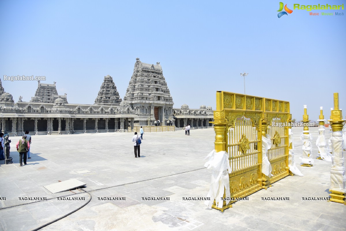 Sri Yadadri Laxminarasimha Swamy Temple Undergone a Drastic Transformation