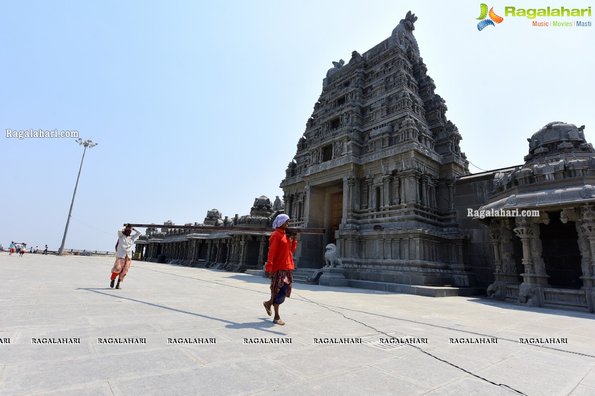 Sri Yadadri Laxminarasimha Swamy Temple Undergone a Drastic Transformation