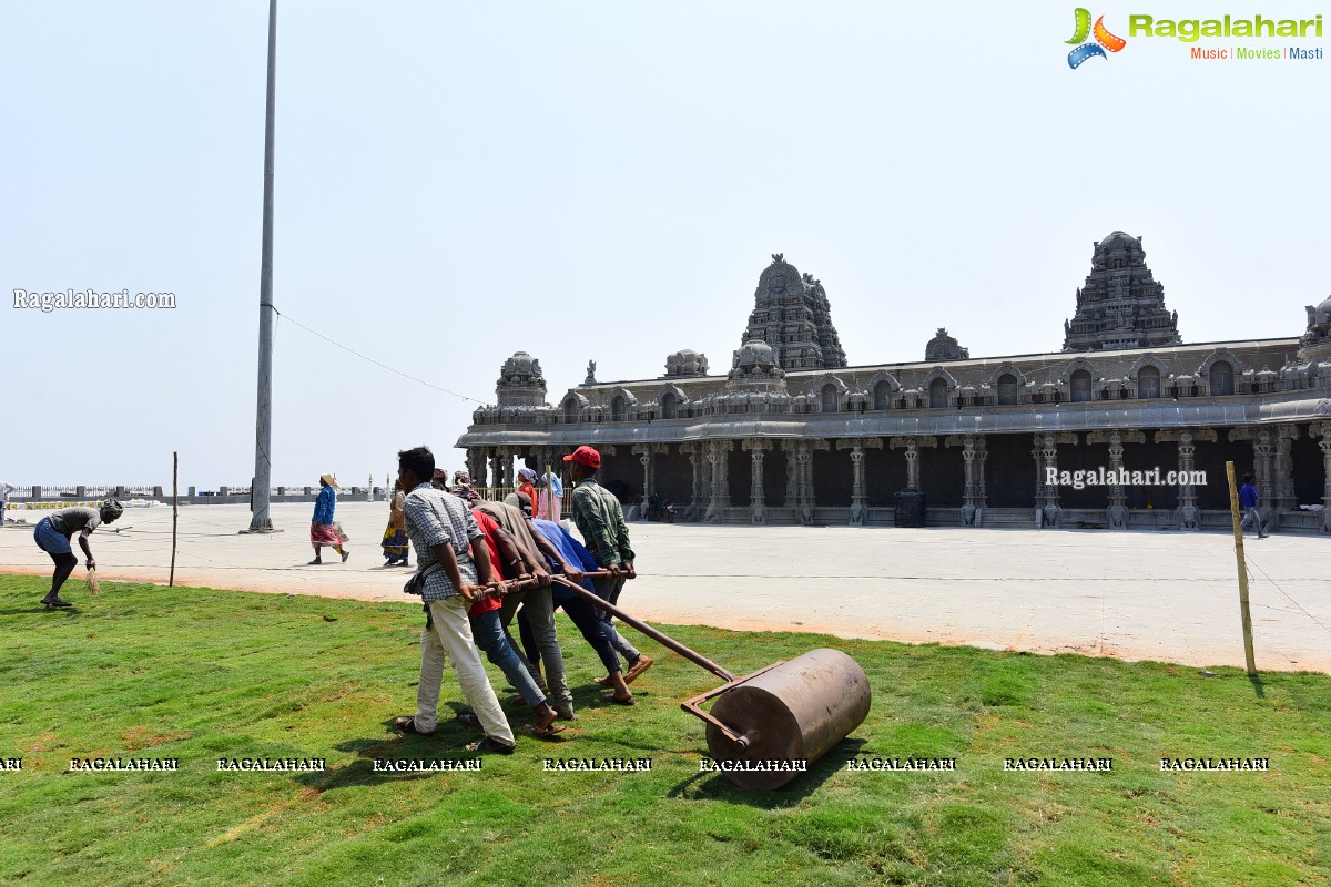 Sri Yadadri Laxminarasimha Swamy Temple Undergone a Drastic Transformation