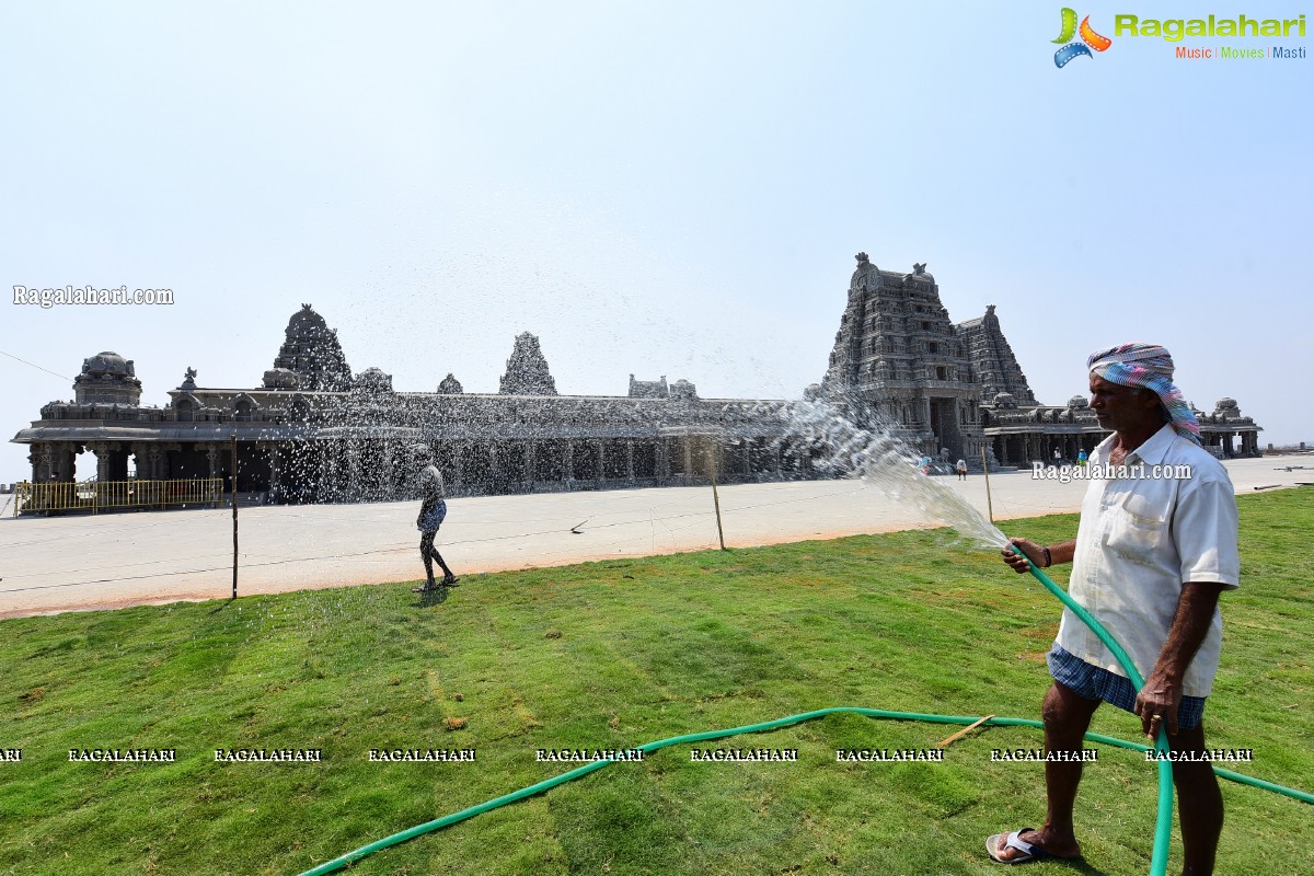 Sri Yadadri Laxminarasimha Swamy Temple Undergone a Drastic Transformation