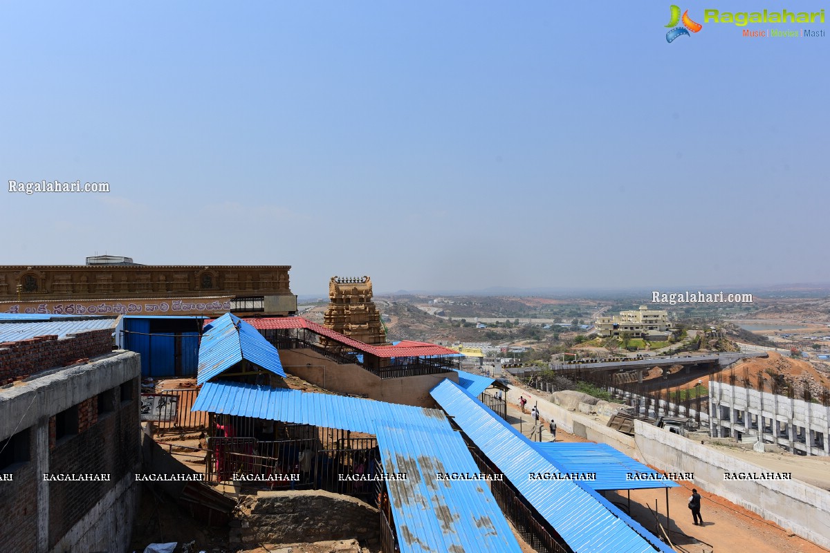 Sri Yadadri Laxminarasimha Swamy Temple Undergone a Drastic Transformation