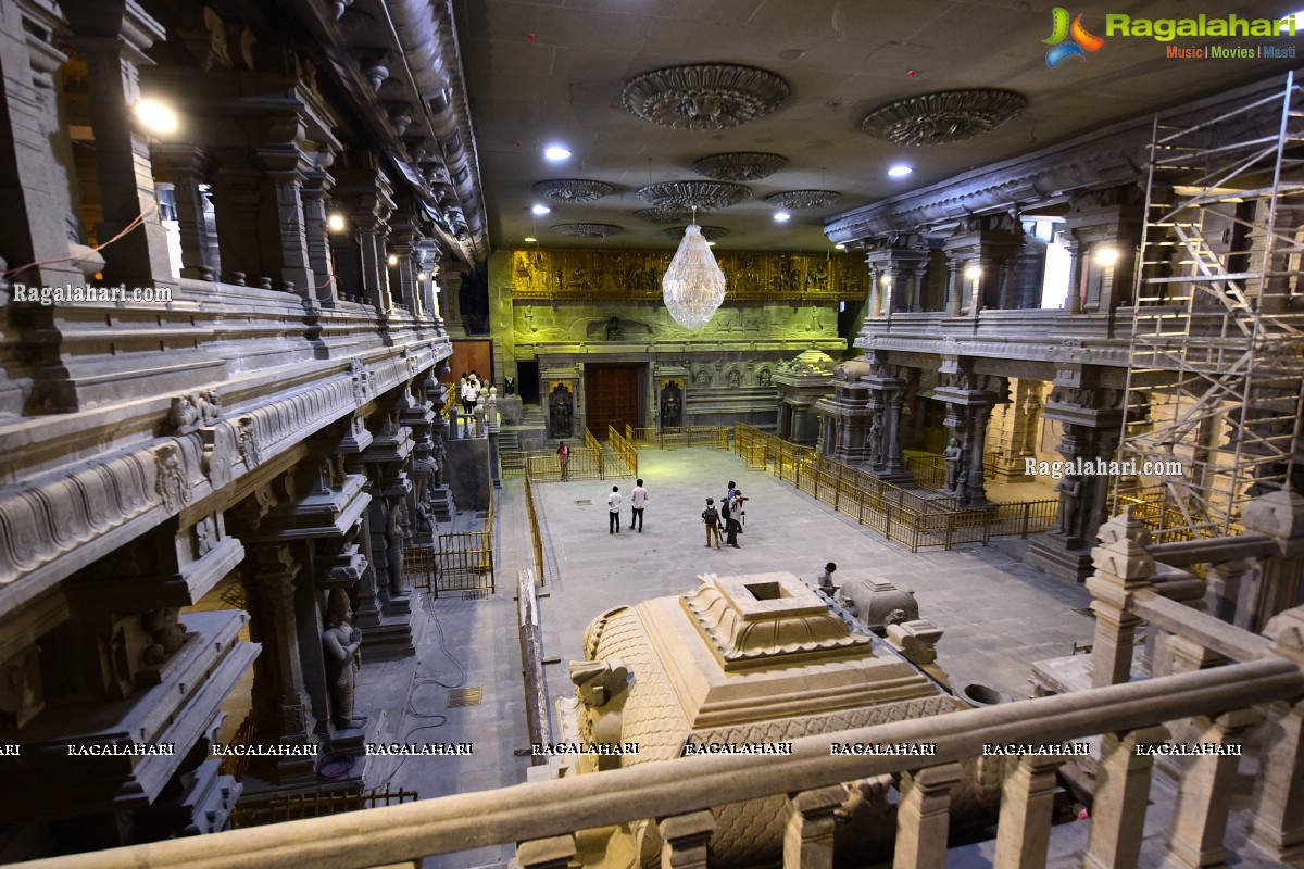 Sri Yadadri Laxminarasimha Swamy Temple Undergone a Drastic Transformation