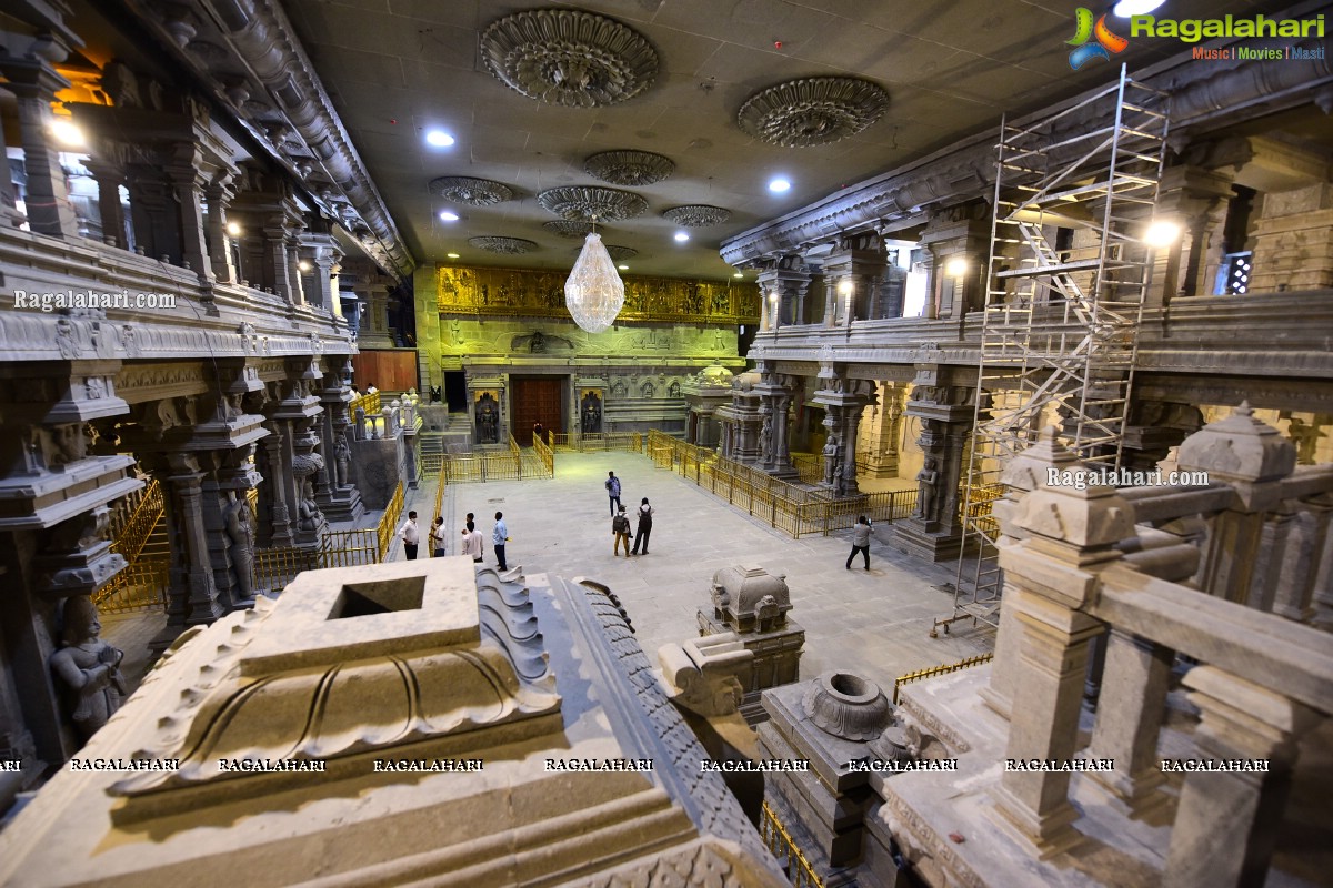 Sri Yadadri Laxminarasimha Swamy Temple Undergone a Drastic Transformation