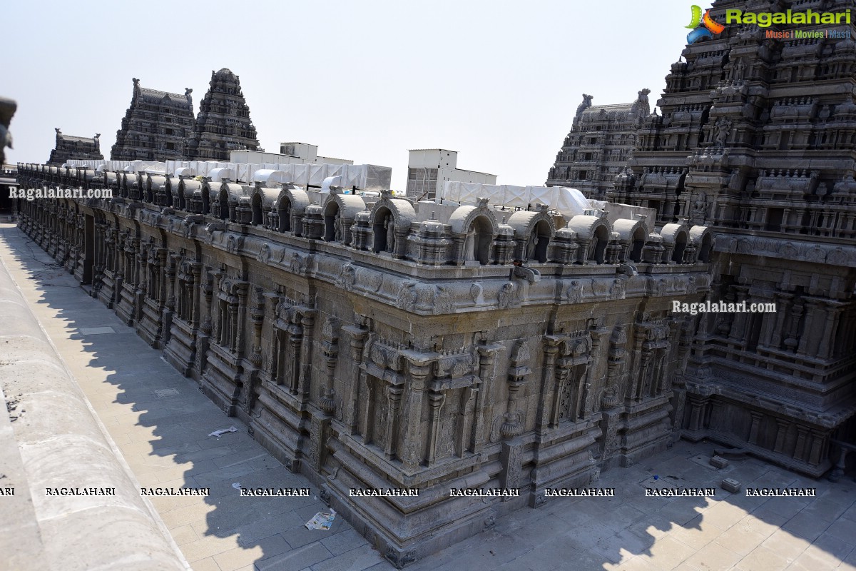 Sri Yadadri Laxminarasimha Swamy Temple Undergone a Drastic Transformation