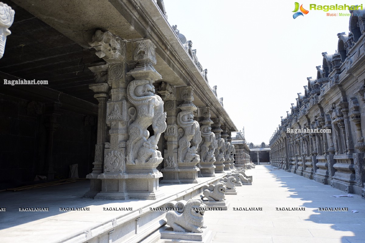 Sri Yadadri Laxminarasimha Swamy Temple Undergone a Drastic Transformation