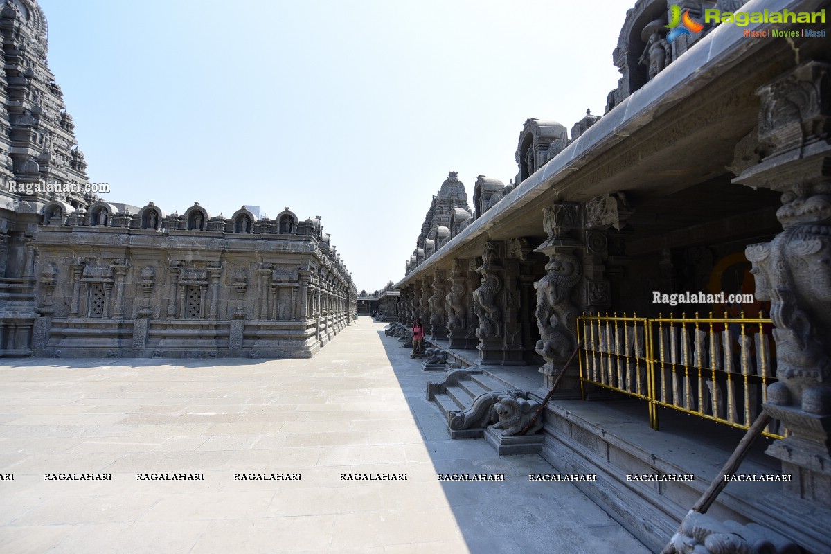 Sri Yadadri Laxminarasimha Swamy Temple Undergone a Drastic Transformation