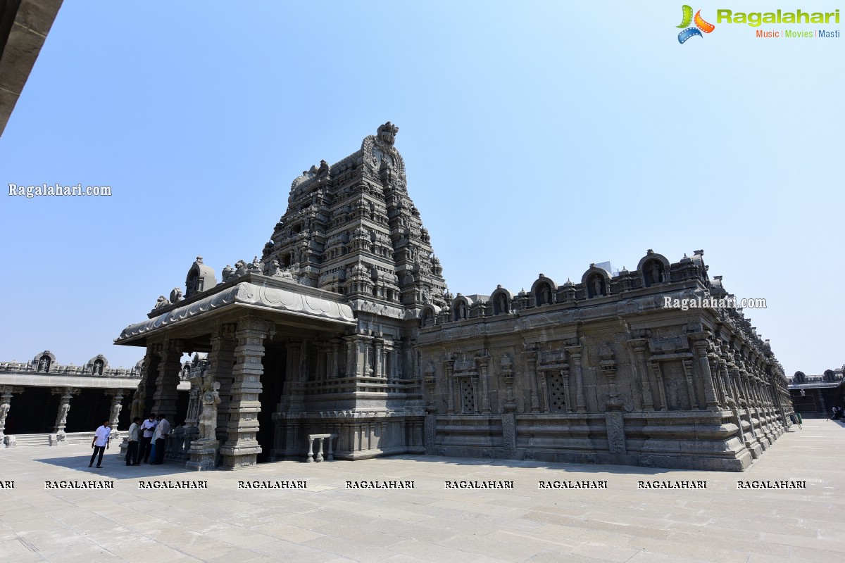 Sri Yadadri Laxminarasimha Swamy Temple Undergone a Drastic Transformation